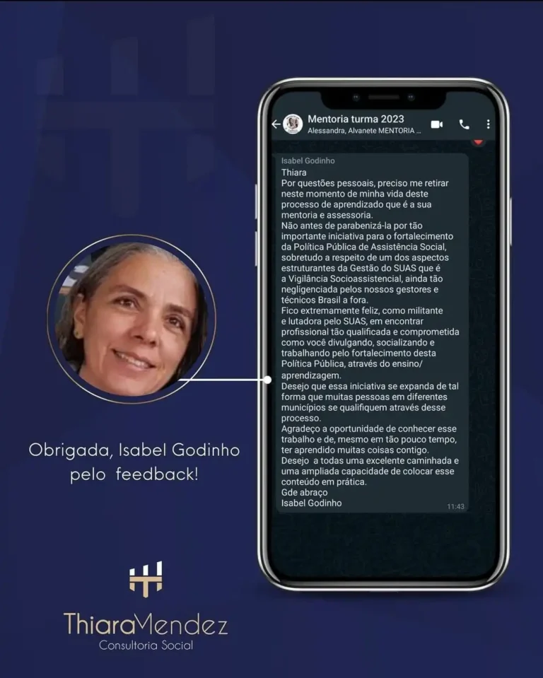 Depoimento – Isabel Godinho, professora do CapacitaSUAS, ITAGUAÍ/RJ